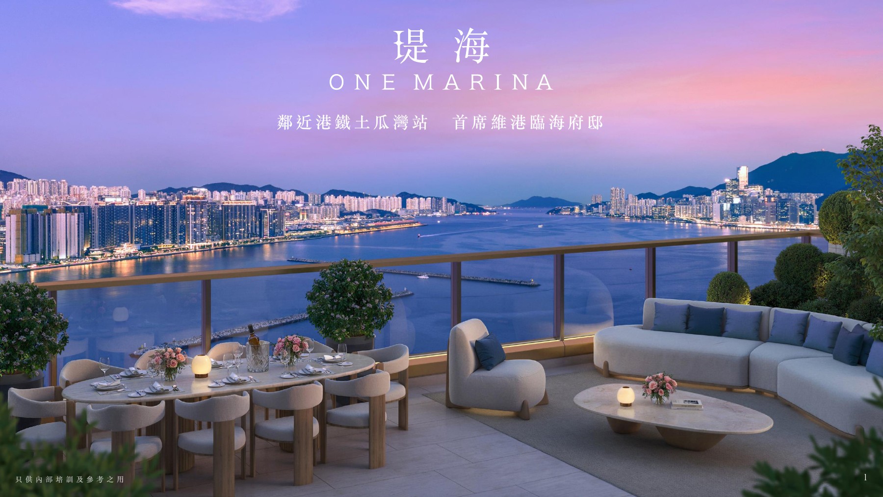 瑅海臨海府邸及維港景觀